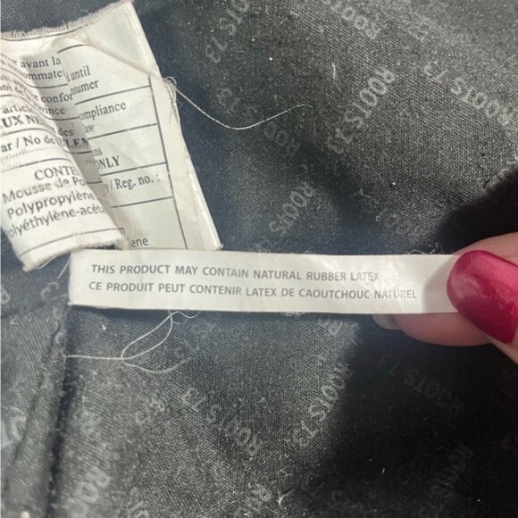 Roots Black Pebbled Faux Leather Crossbody Bag - Picture 8 of 15